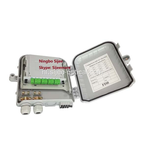 Plastic FTTX Indoor / Outdoor Fiber Optic Termination Boxes